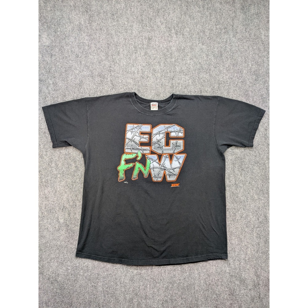 Vintage 2000 ECW Join The Revolution T-Shirt 2X ECF'NW Y2K‎ Wrestling Baggy Tee